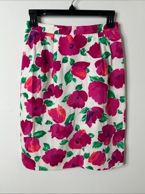 Vintage floral skirt